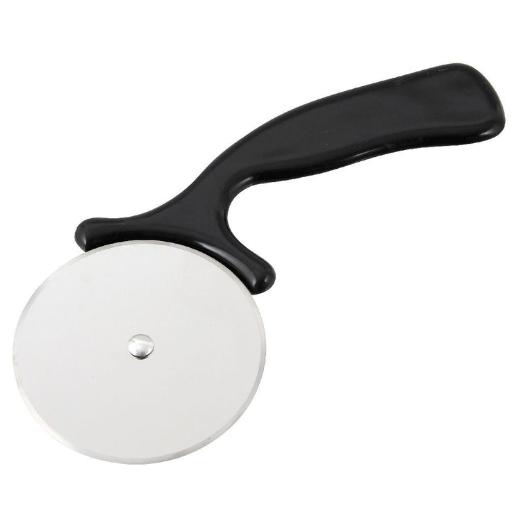 Fackelmann Fackelmann Basic Pizza Cutter 16 cm schwarzer PP Edelstahl