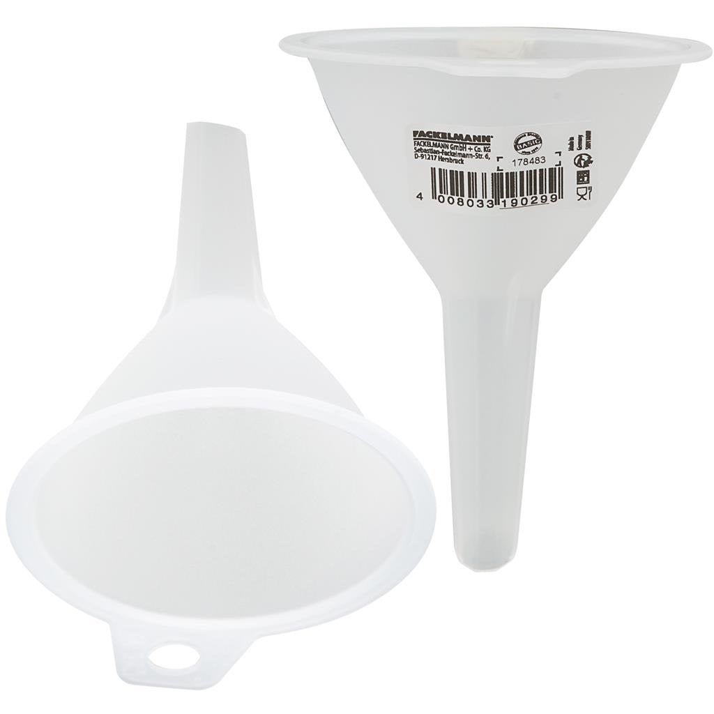 Fackelmann Fackelmann Transparent Trichter 10 cm pp