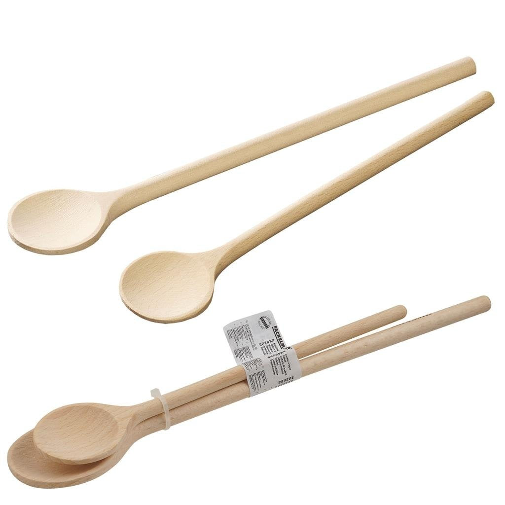 Fackelmann Fackelmann Holzkochlöffel 25-30 cm 2 Stück