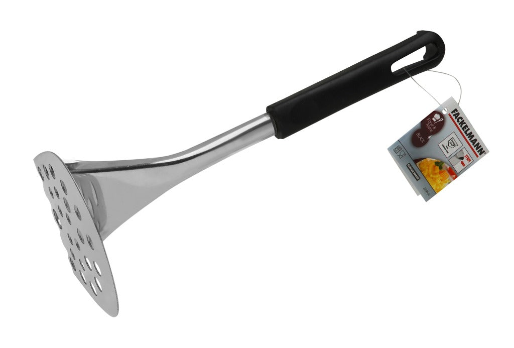 Fackelmann Fackelmann Potato Stamper 24 cm Edelstahl Schwarz