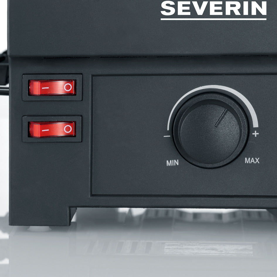 Severin Severin RG2687 Pizza Raclette Grill 1150W Schwarz