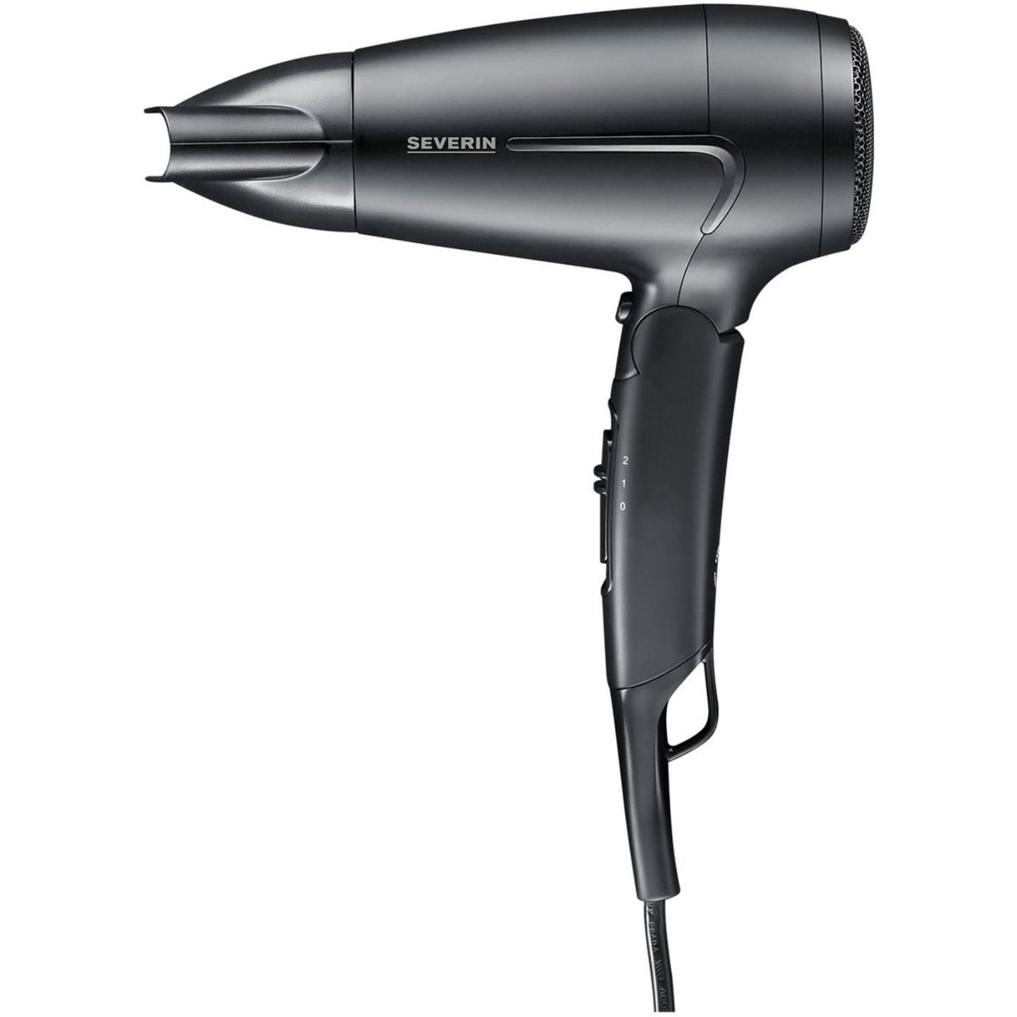 Severin Reisehaartrockner 1600w schwarz