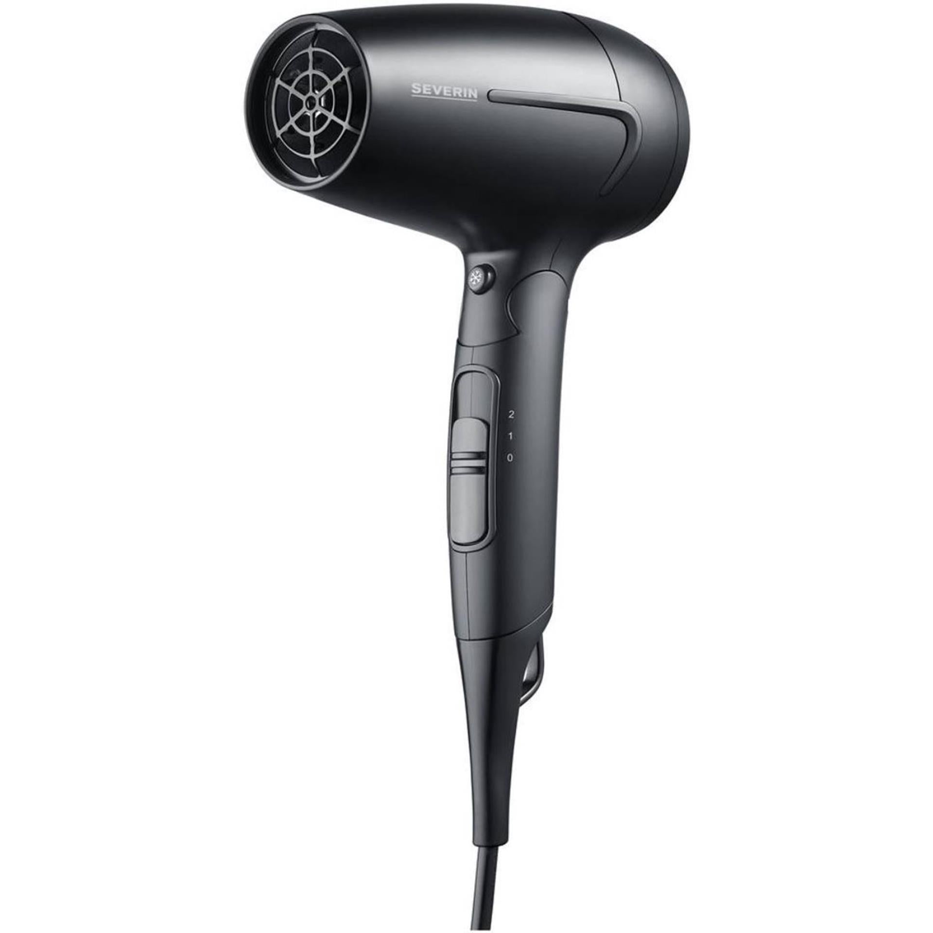 Severin Reisehaartrockner 1600w schwarz