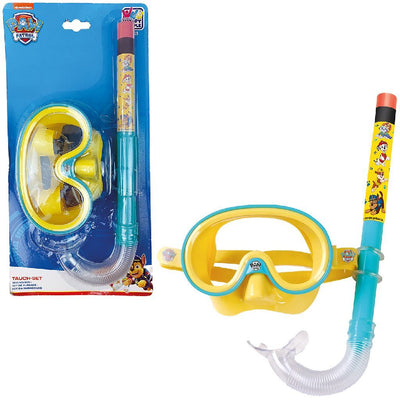 Pfotenpatrouille Kinderschnorchel Set Blau gelb