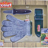 Happy People Scout-Set Junior grün grau braun 3-teilig