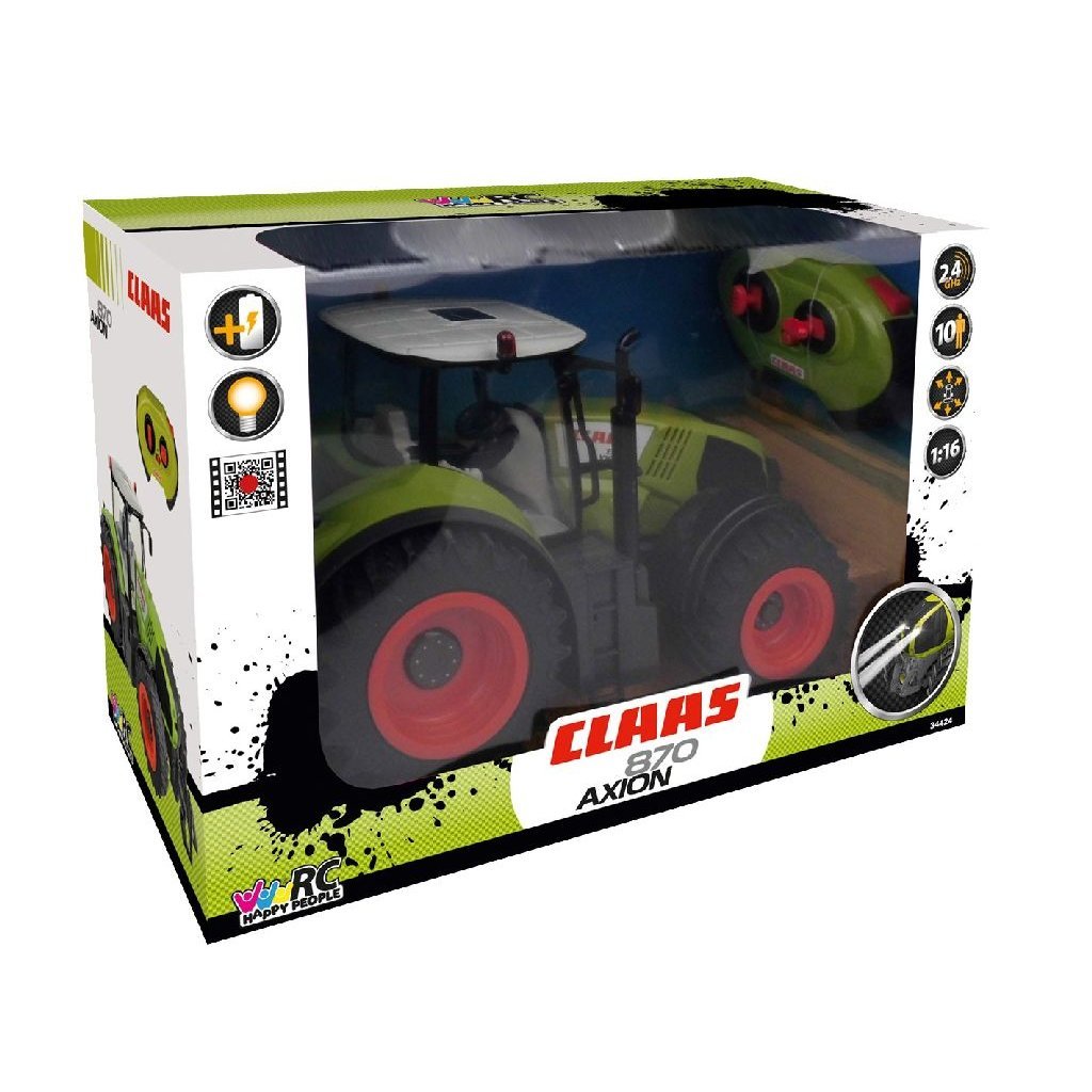 Glückliche Menschen glückliche Menschen RC Claas Axion 870 Traktor mit Licht 1:16