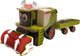Glückliche Menschen glückliche Menschen ernten Maschine Claas 780 Lexion 27 cm Grün 2-Stück