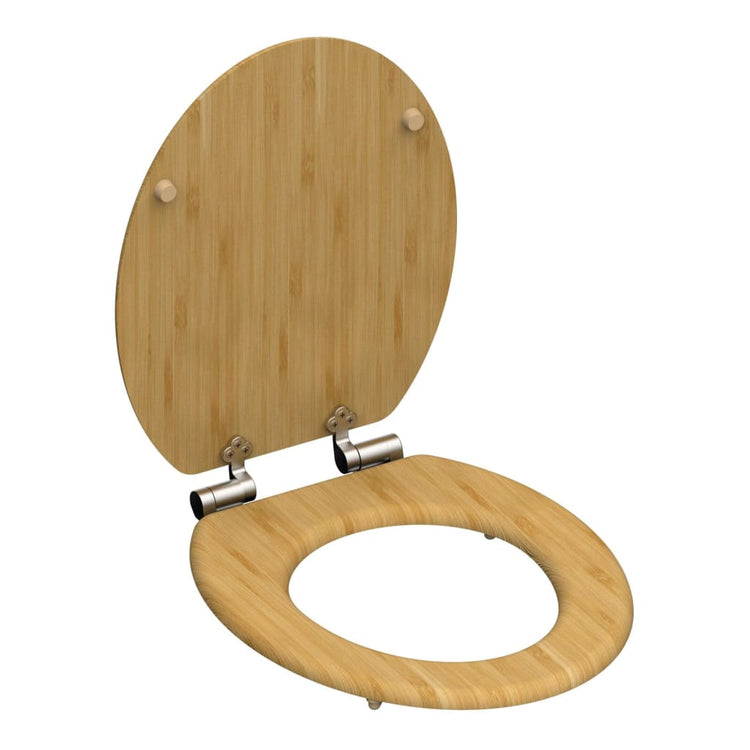 Schütte Schütte Toilettensitz mit weicher natürlicher Bambus