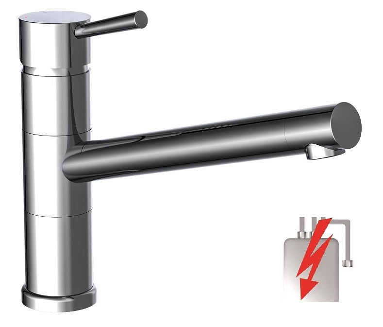 Schütte Schütte Ein -Tutton -Mixer Einhorn Niederdruck Chrom -gelenkt