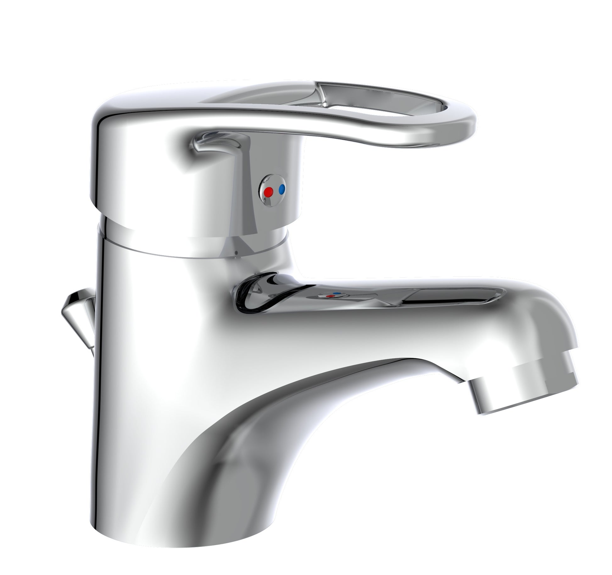 Schütte Schütte Washbeer Mixer Batoni Chrom -Verschärfung