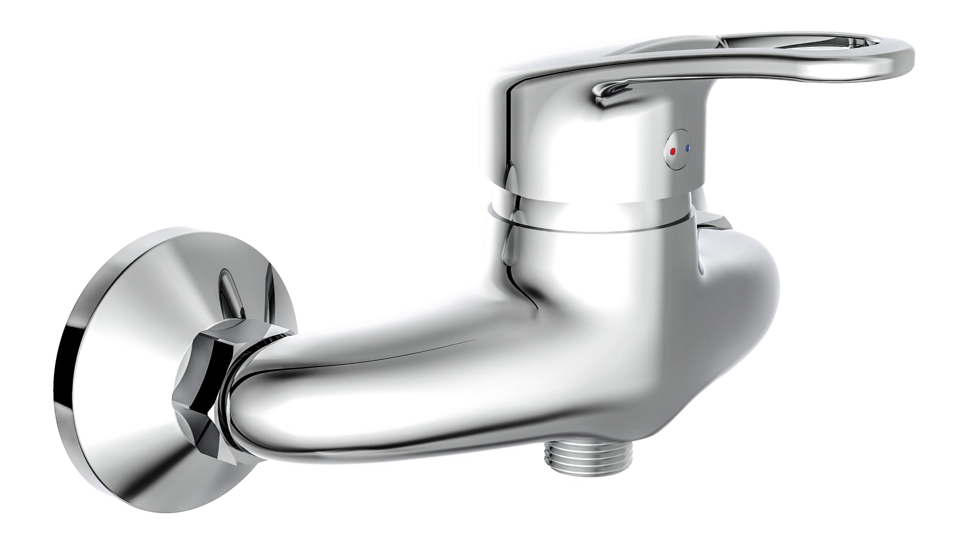 Schütte Schütte Duschmixer Batoni Chrome -gelenkt