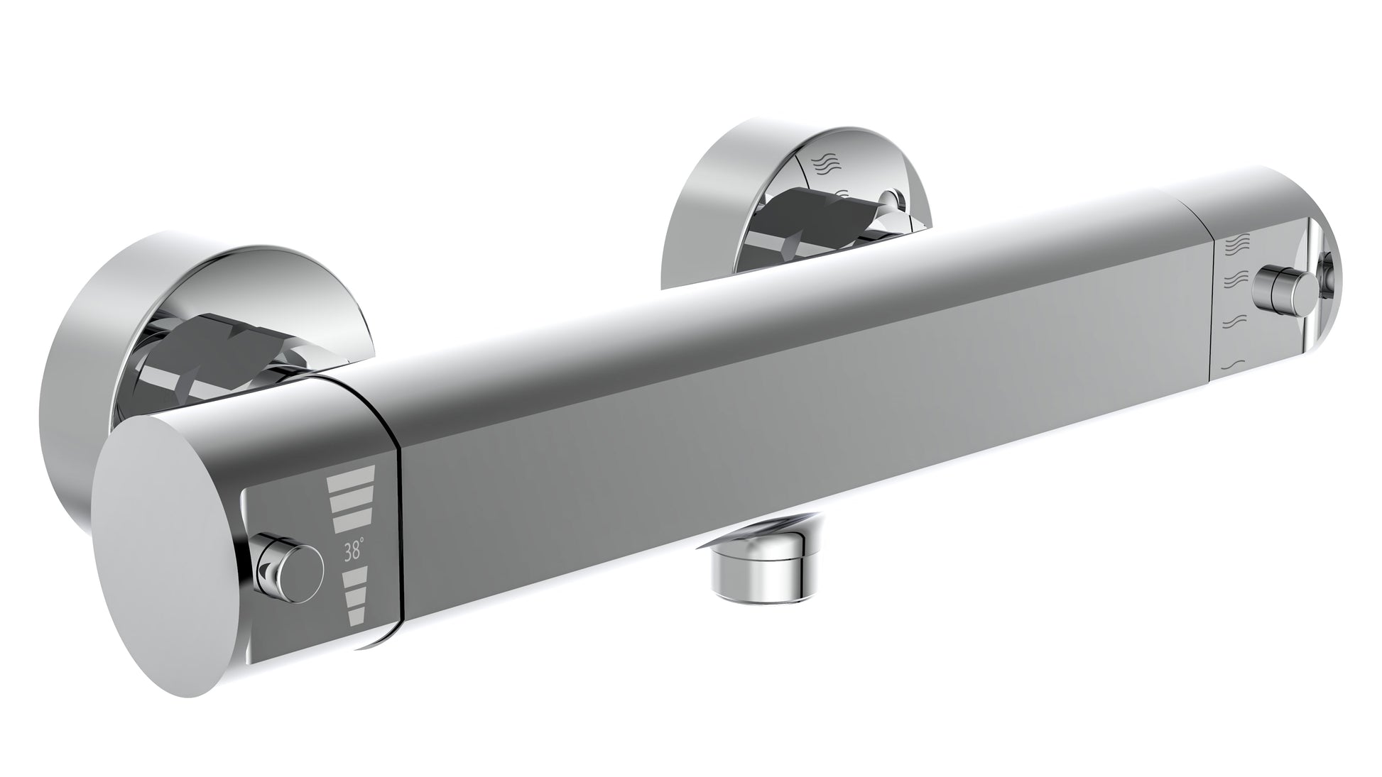 Schütte Schütte Duschmischer Thermostatische Vita Chrom -gelenkt