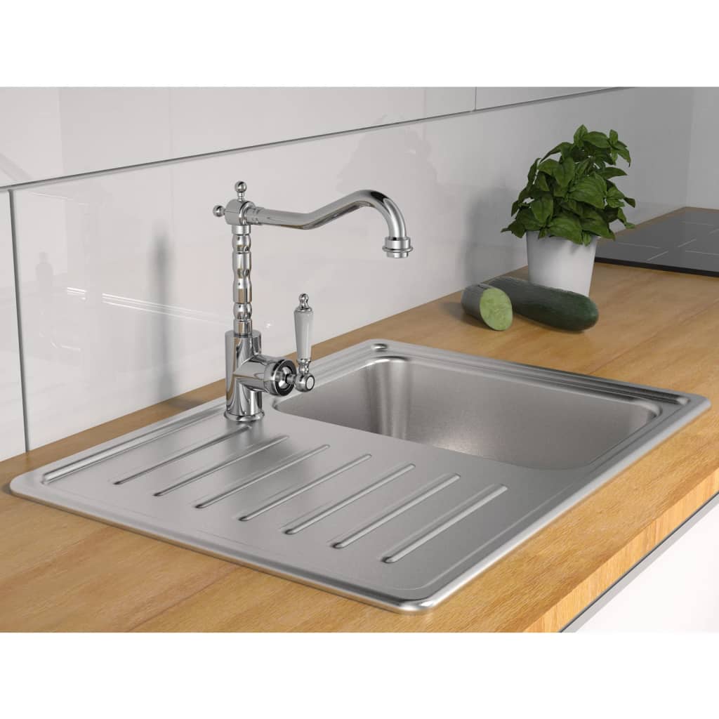 Schütte Schütte Ein -Tutton -Mixer mit einem Chrom -Verhütten mit hoher Leistung im alten Stil