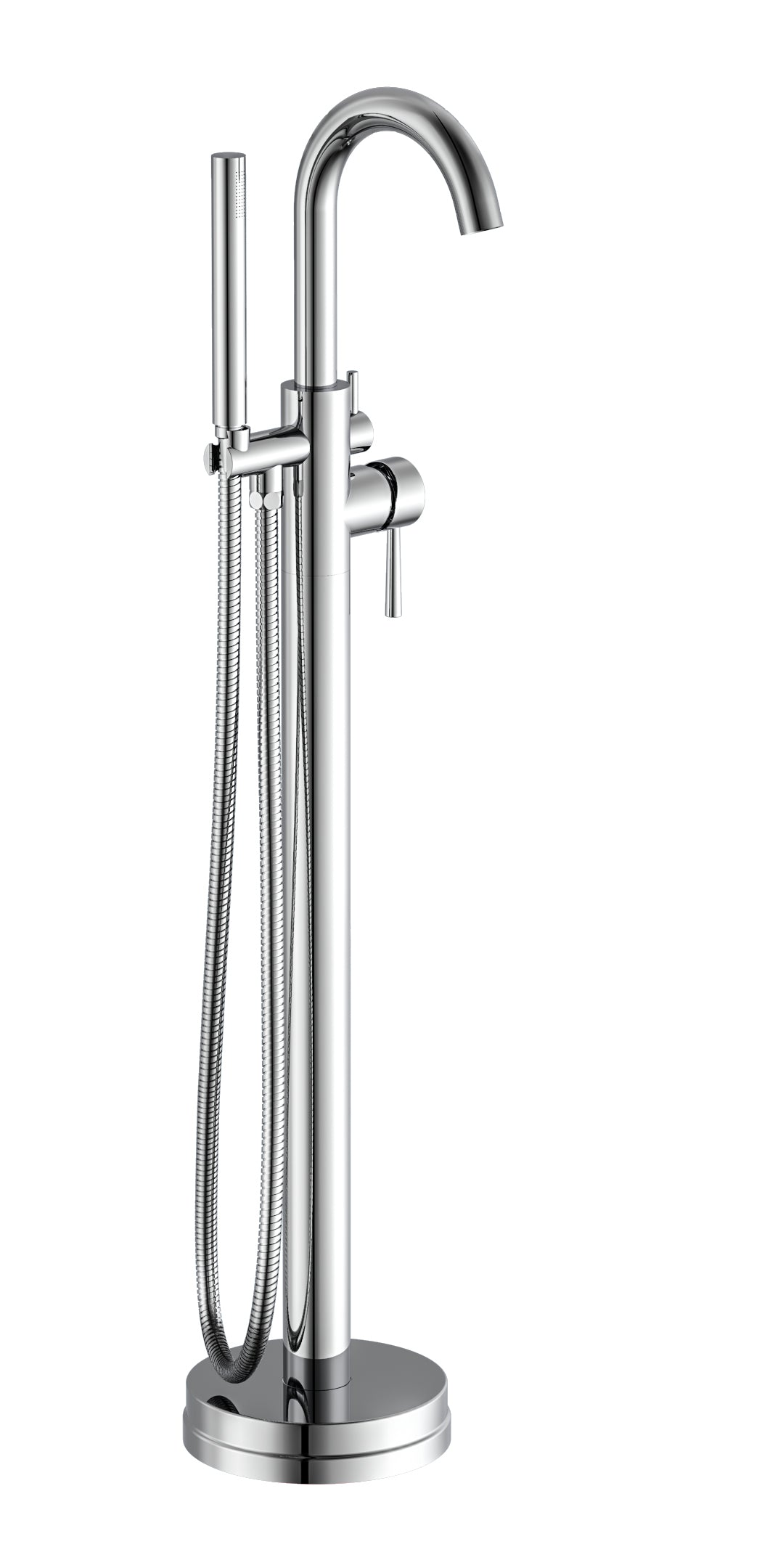 Schütte Schütte Bad-Duschmixer mit Duschset Cornwall Chromfarben