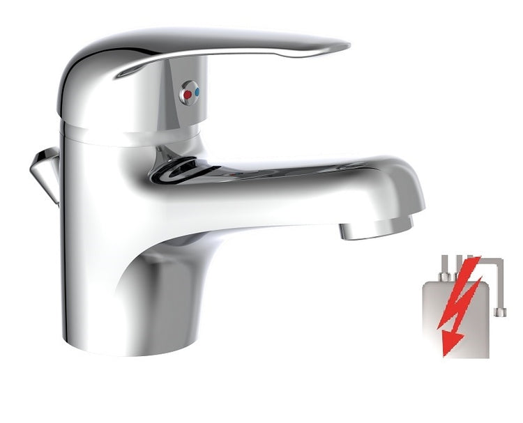 Schütte Schütte Washbeasin gemischt Magna Niederdruck Chrom -gelangt