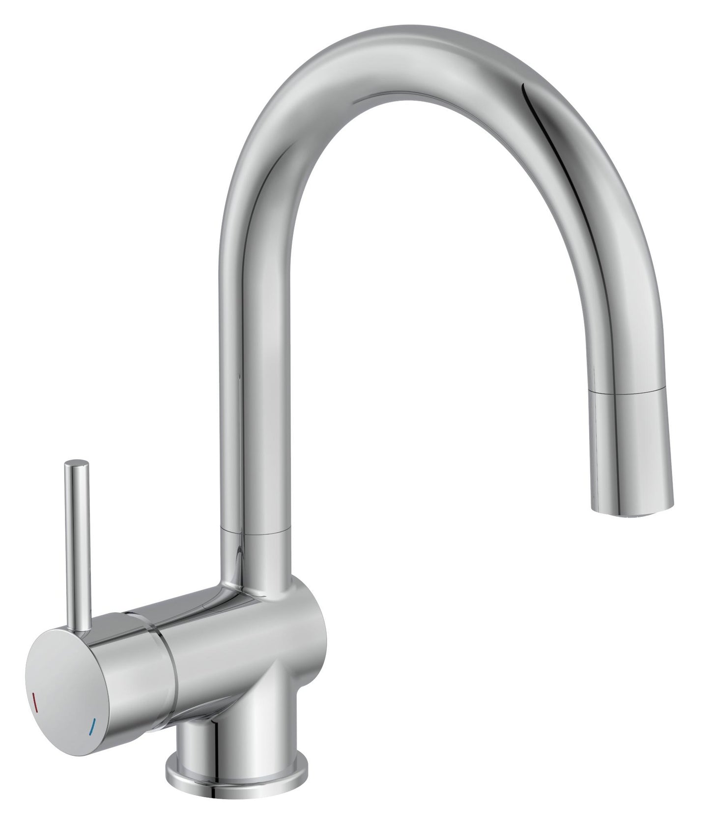 Schütte Schütte One -Button -Mixer mit LED Stella Chrome -Colored