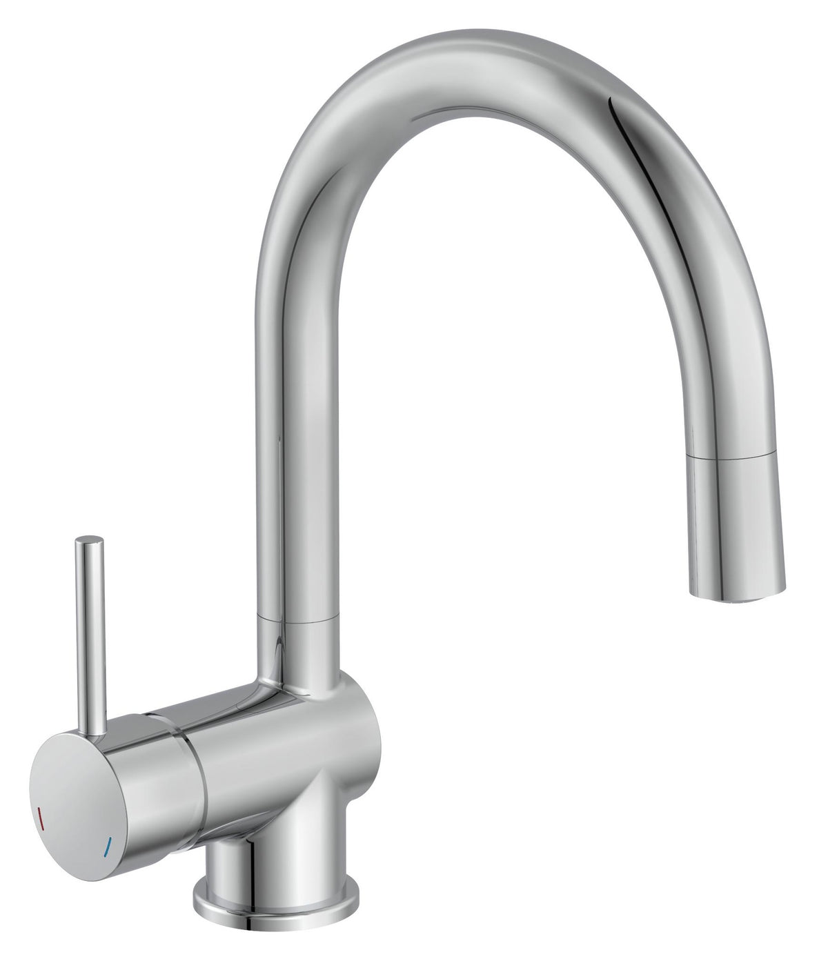 Schütte Schütte One -Button -Mixer mit LED Stella Chrome -Colored