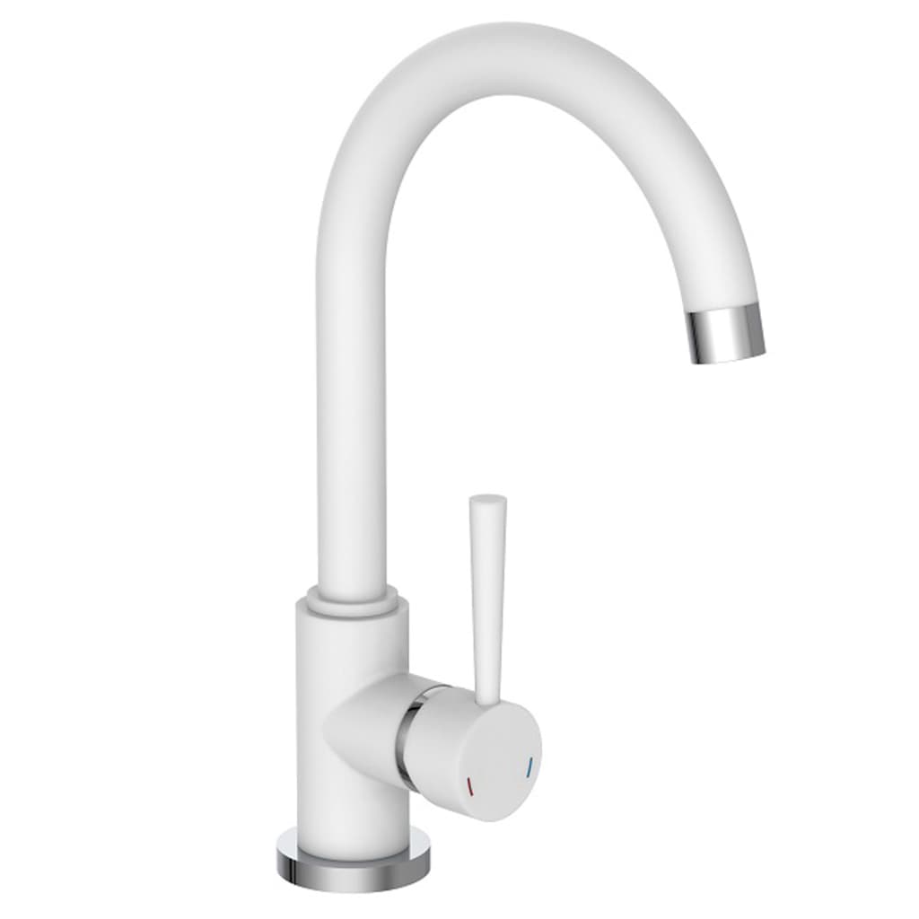 Schütte Schütte ein Tutton -Mixer mit runden Spout Cornwall White