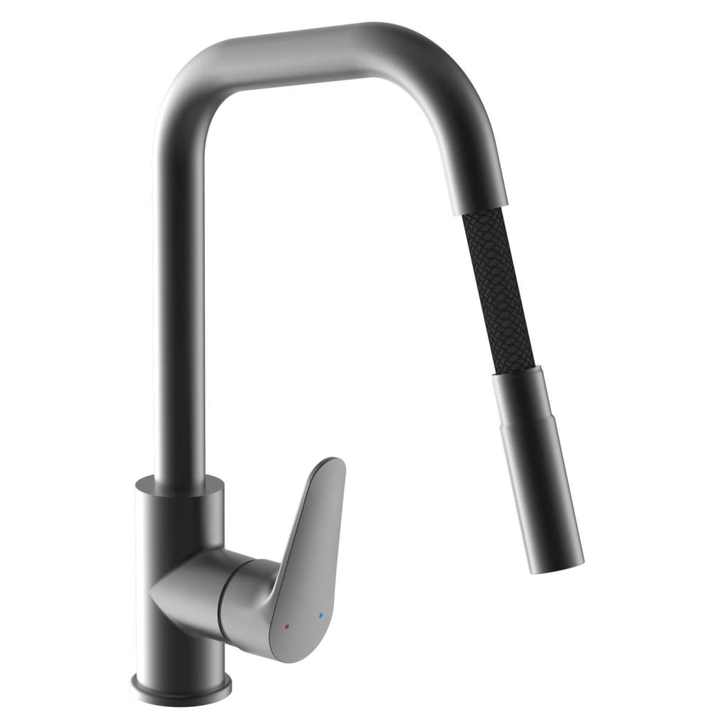 Schütte Schütte Kitchen -Mischung mit ausziehbarer Ausstrich Seattle Matgray