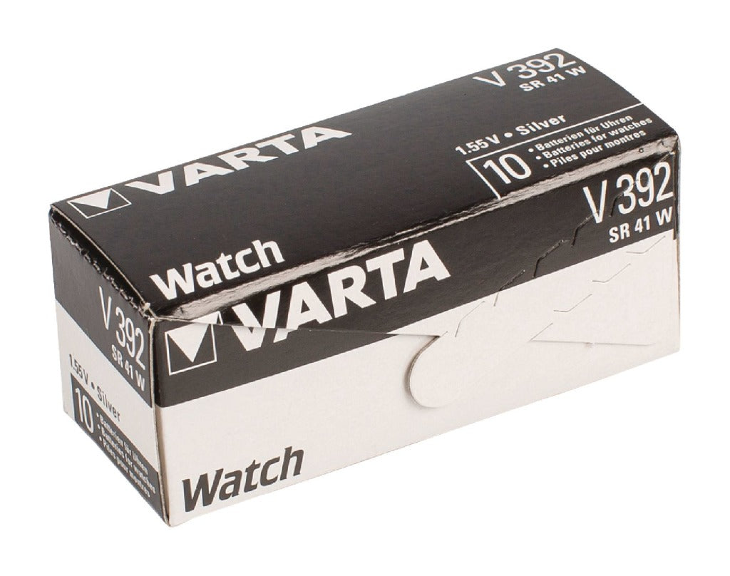 Varta V392 Knopfzelle Batterie Silber