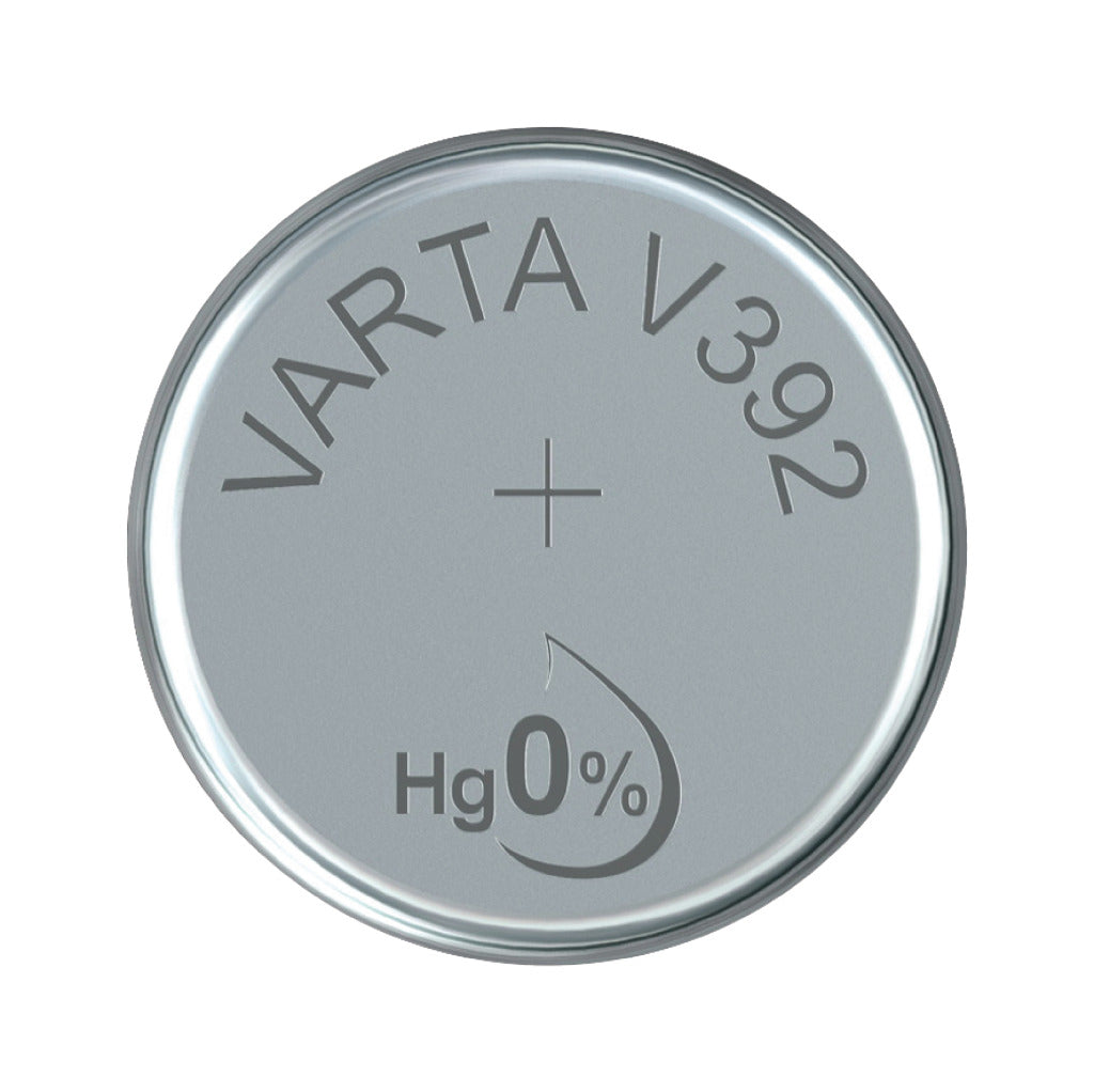 Varta V392 Knopfzelle Batterie Silber