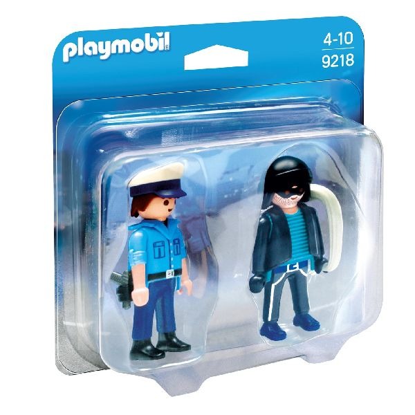 Playmobil 9218 Duo Polizist und Dieb
