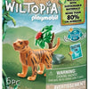 Playmobil Wiltopia Babytiger. 7x12cm