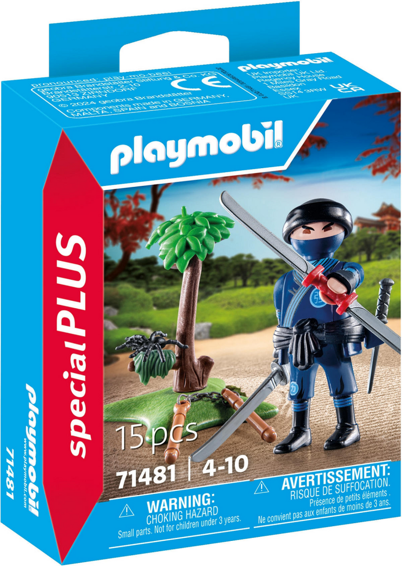 Playmobil -Specials Ninja mit Ausrüstung 71481