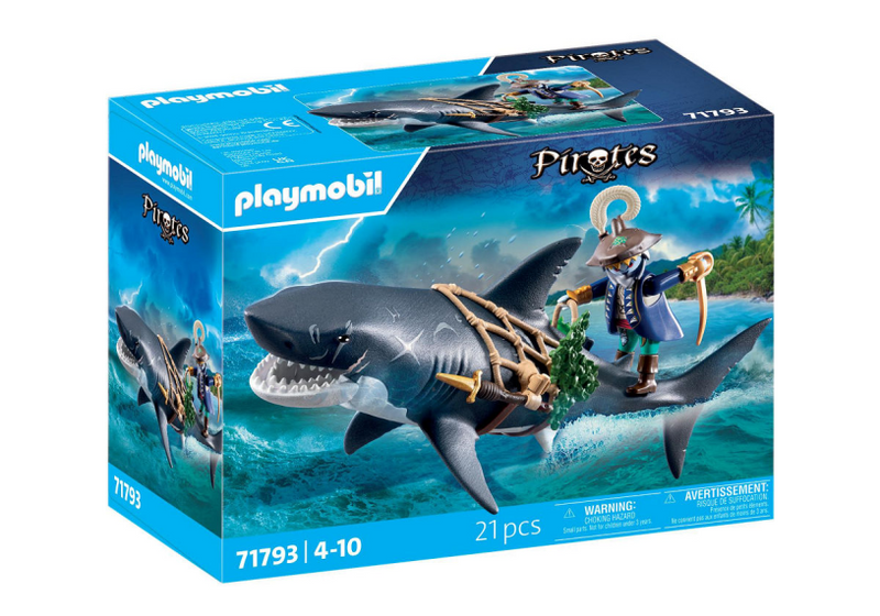 Playmobil 71793 Riesenhai mit Pirat