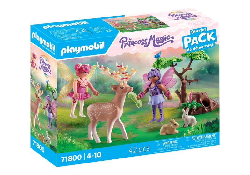 Playmobil 71800 Feen mit Waldtieren
