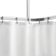 Dichtungsfäle Dichtungsfell Duschvorhangstange Set Easy Roll Mataluminium - afbeelding 3