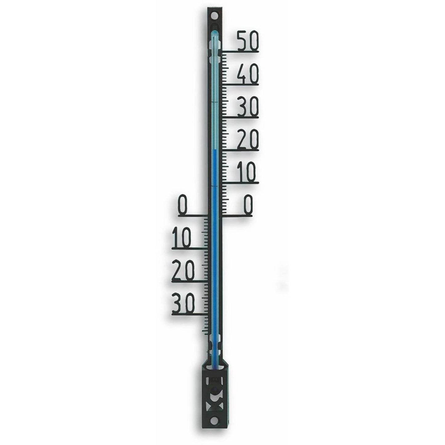 Tfa Dostmann TFA Wandthermometer schwarz 16cm