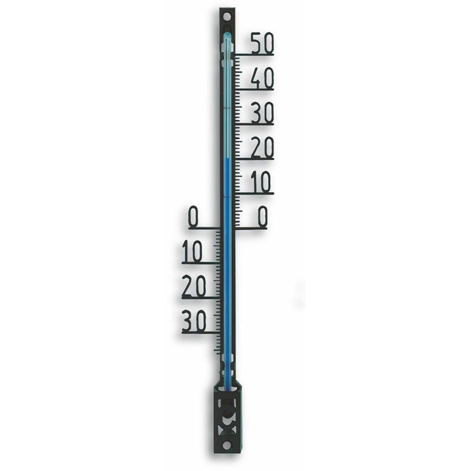 Tfa Dostmann TFA Wandthermometer schwarz 16cm