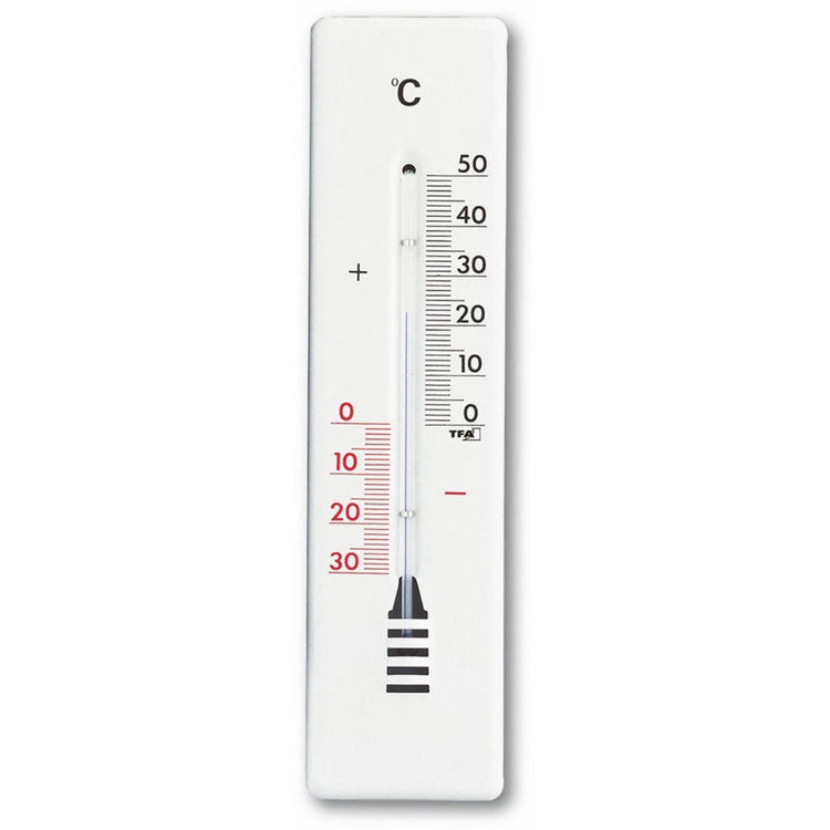 Tfa Dostmann TFA Thermometer Metall weiß 22cm