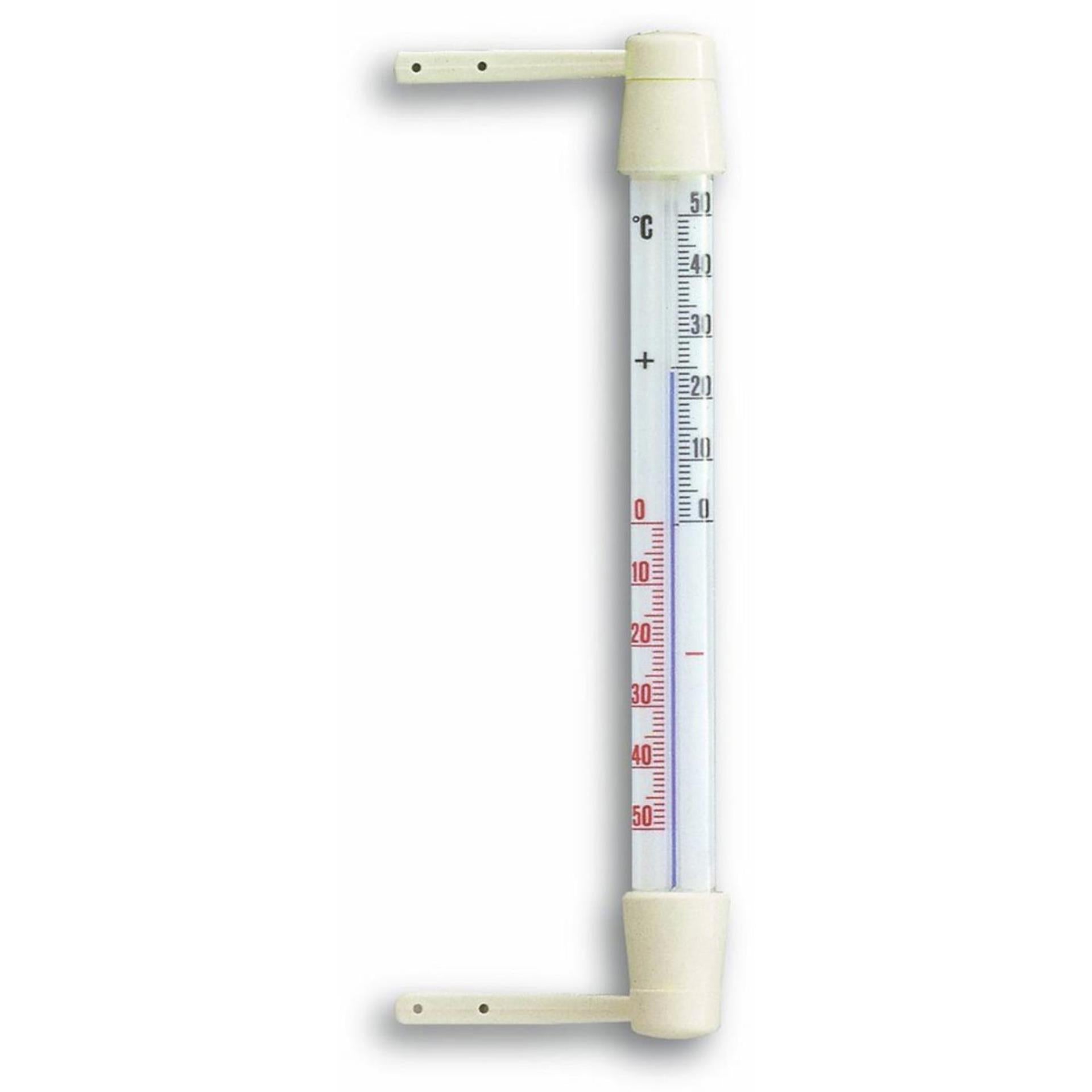 TFA Dostmann TFA Fensterthermometer Kunststoff 20cm weiß