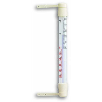 TFA Dostmann TFA Fensterthermometer Kunststoff 20cm weiß