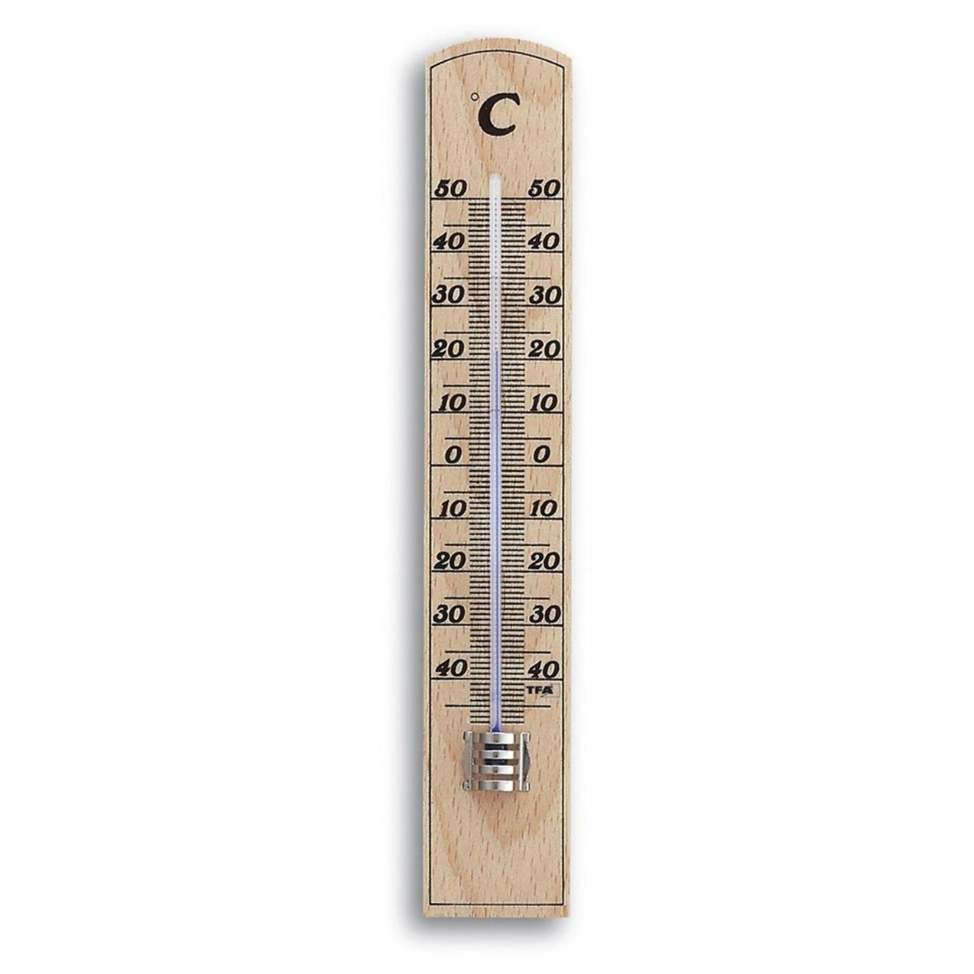 Tfa Dostmann TFA Raumthermometer Buche 20cm