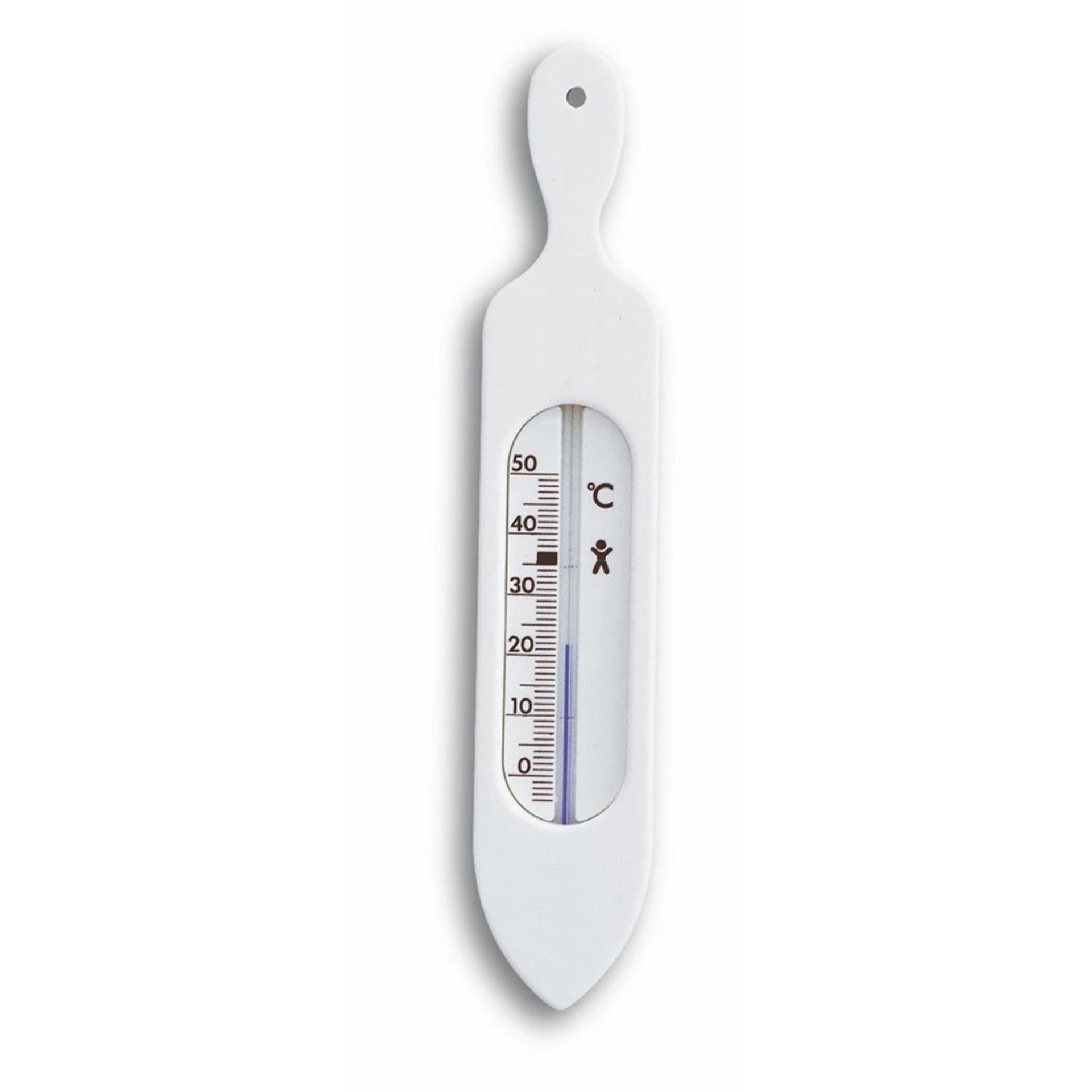 Tfa Dostmann TFA Badethermometer Kunststoff weiß 19,5cm