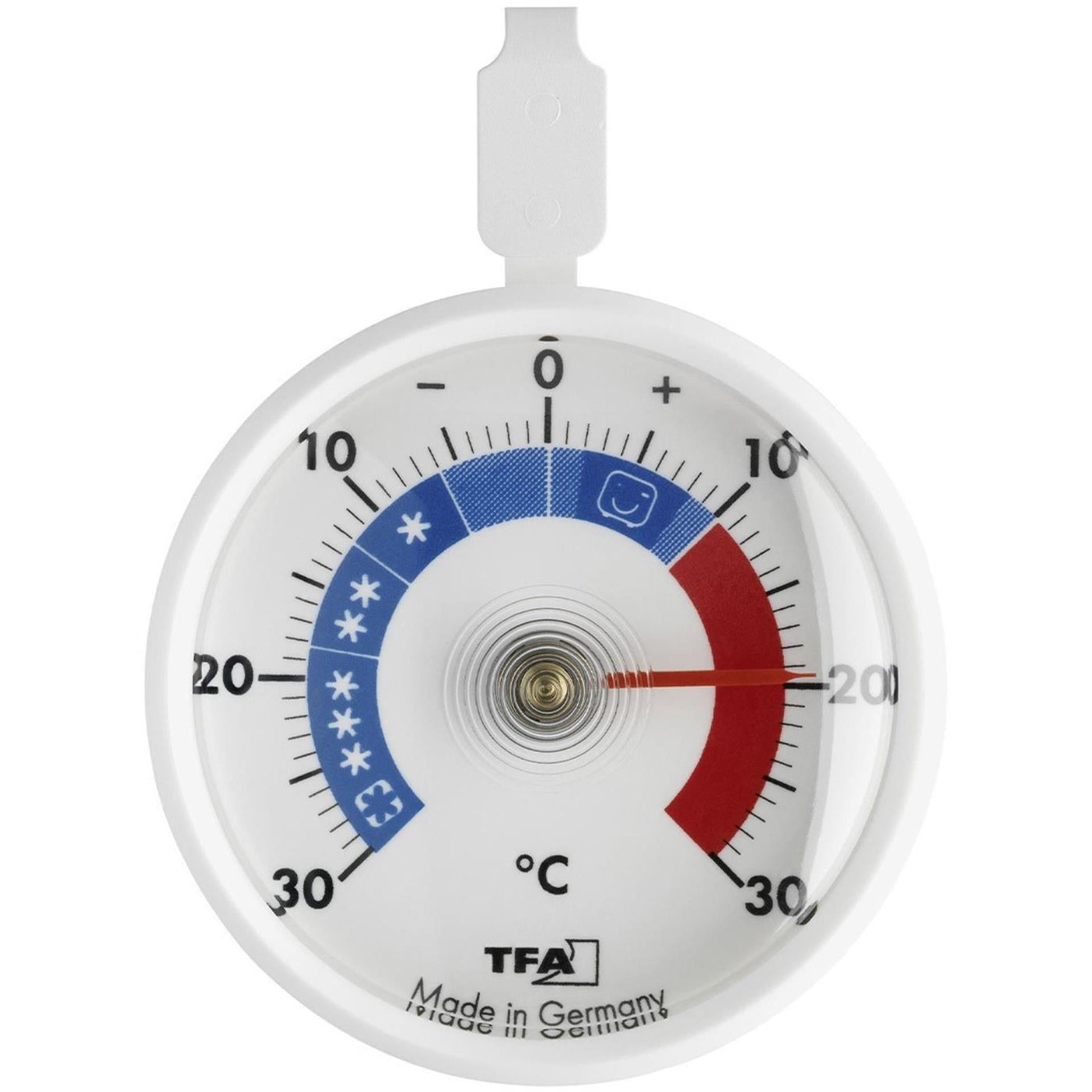 Tfa Dostmann TFA Gefrierschrankthermometer weiß ø7,2cm