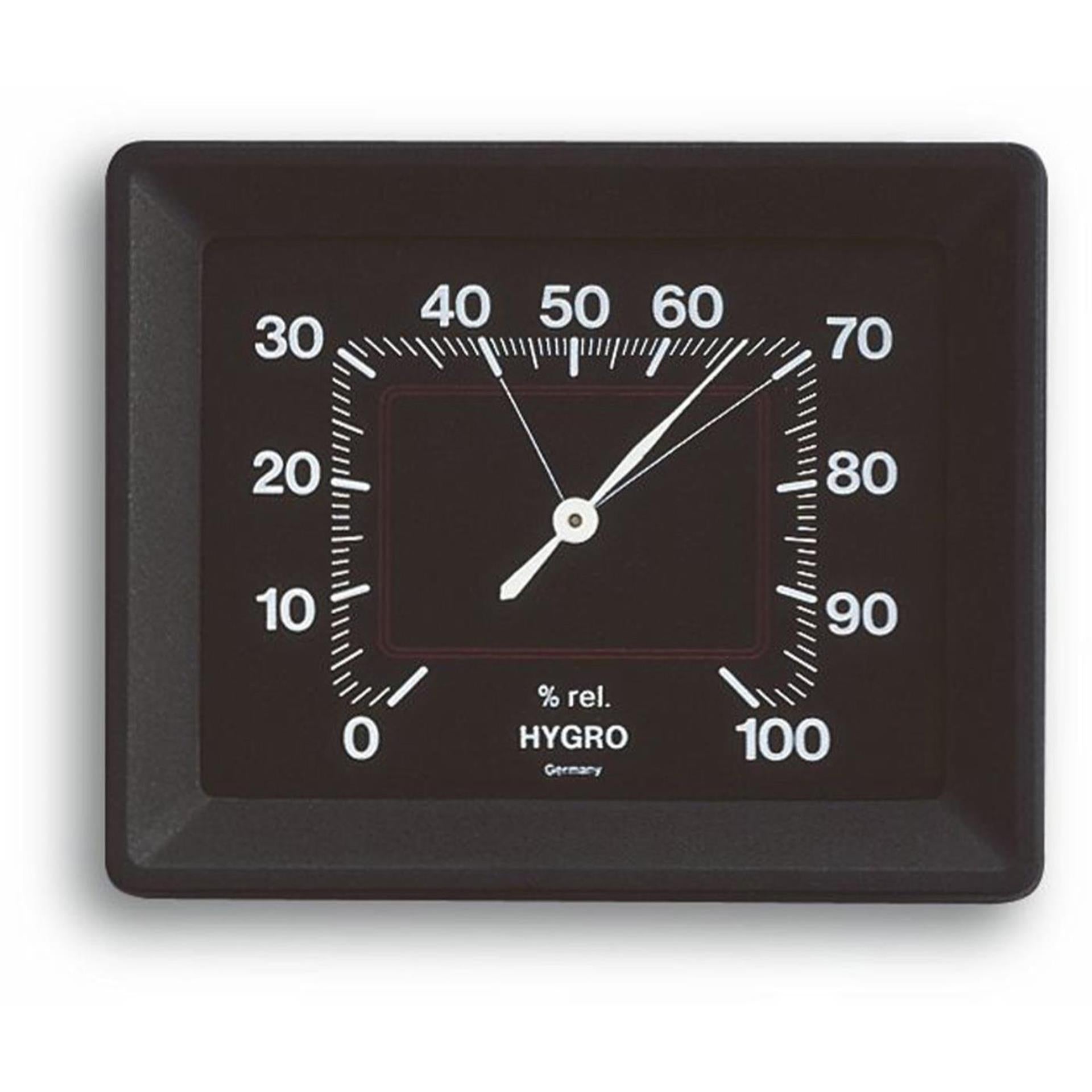 Tfa Dostmann TFA Hygrometer analog schwarz 10x8cm