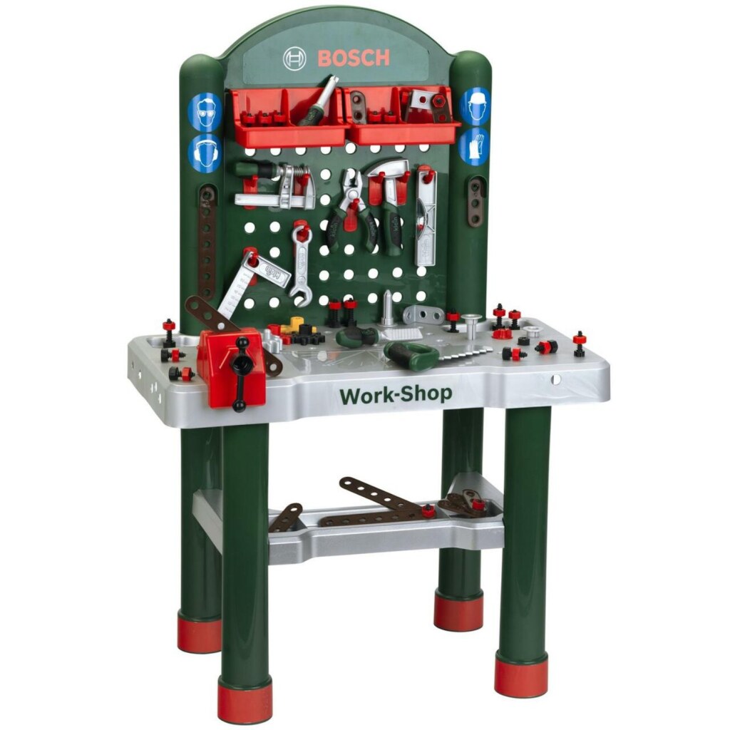 Theo Klein Bosch Workbench 68x39x102 cm 82 Place