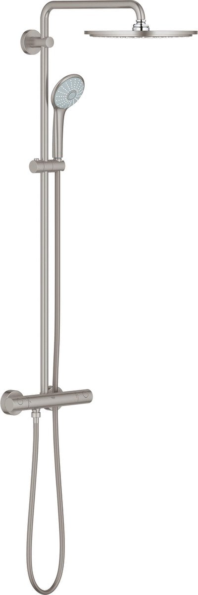 Grohe Euphoria XXL 310 Regenbrause – ø 31 cm – inklusive Thermostatarmatur – Super Steel (Edelstahloptik)