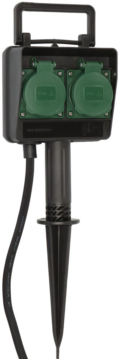 Brennenstuhl Garden Socket mit der Erde Seps 1154430