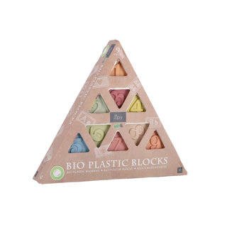 JIPY Bioplastic 9 Weichblöcke Dreieck