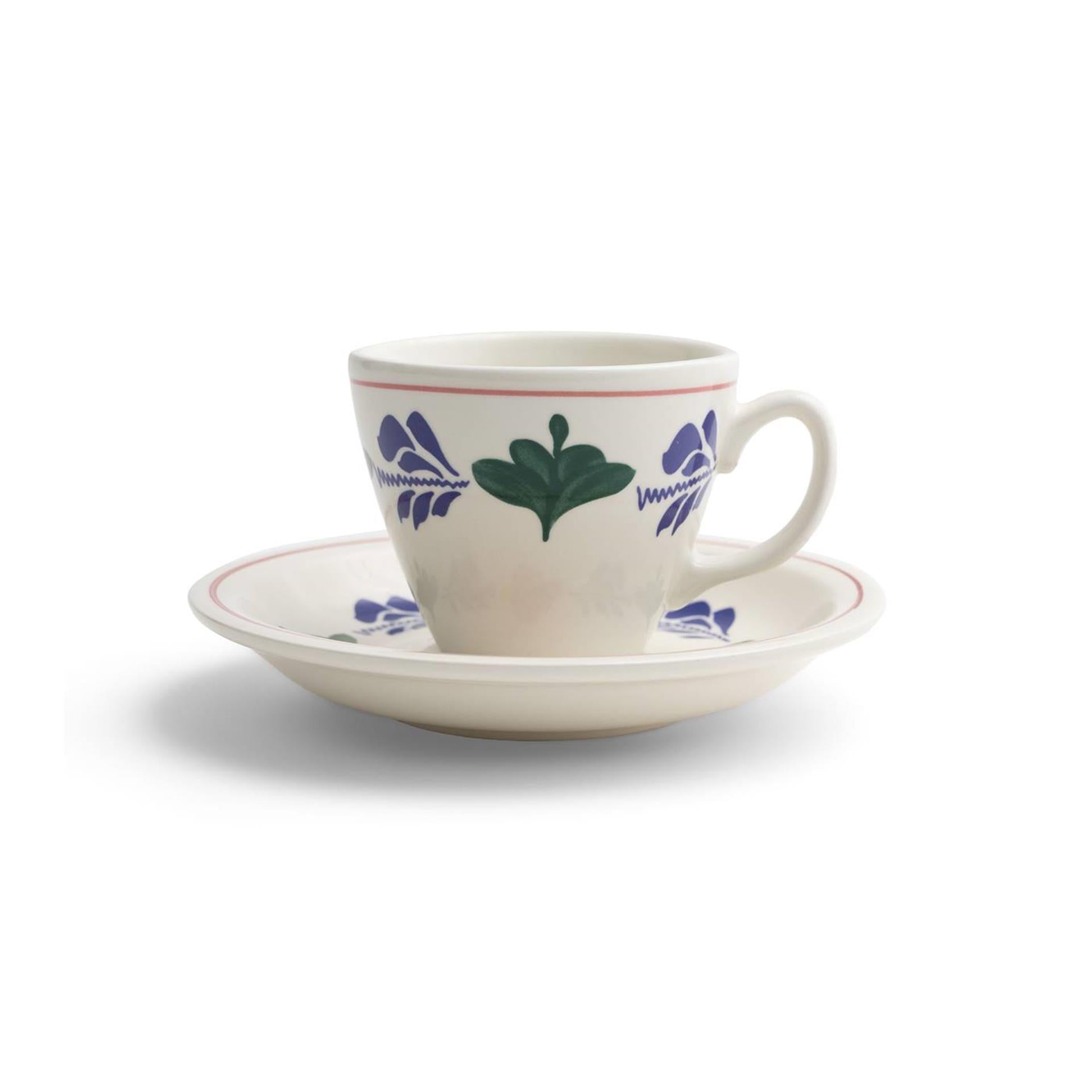 Boerenbont Tasse und Untertasse Audrey 6 Stück