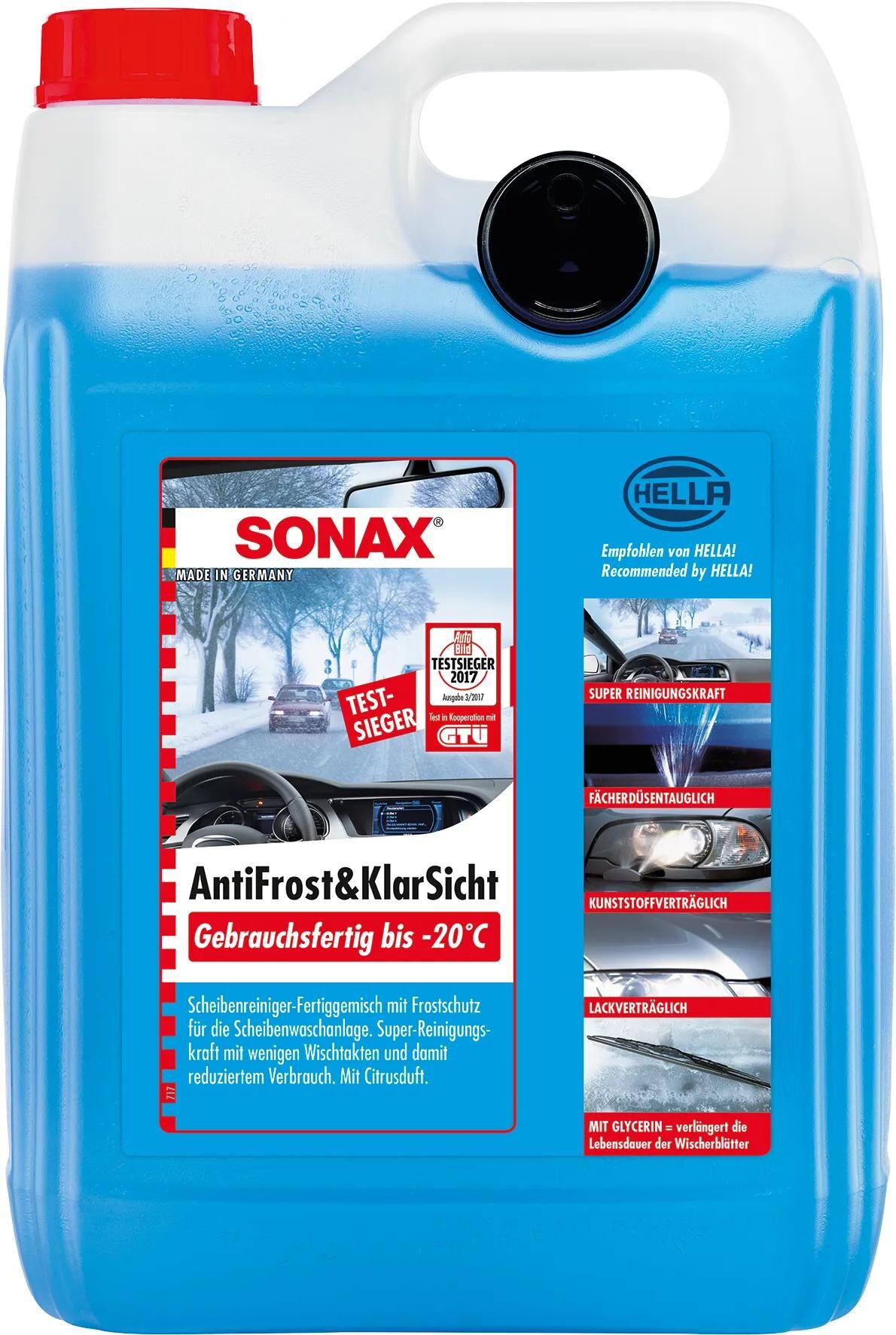 Sonax Anti-Rust und klare Ansicht 5 LTR. Erledigt