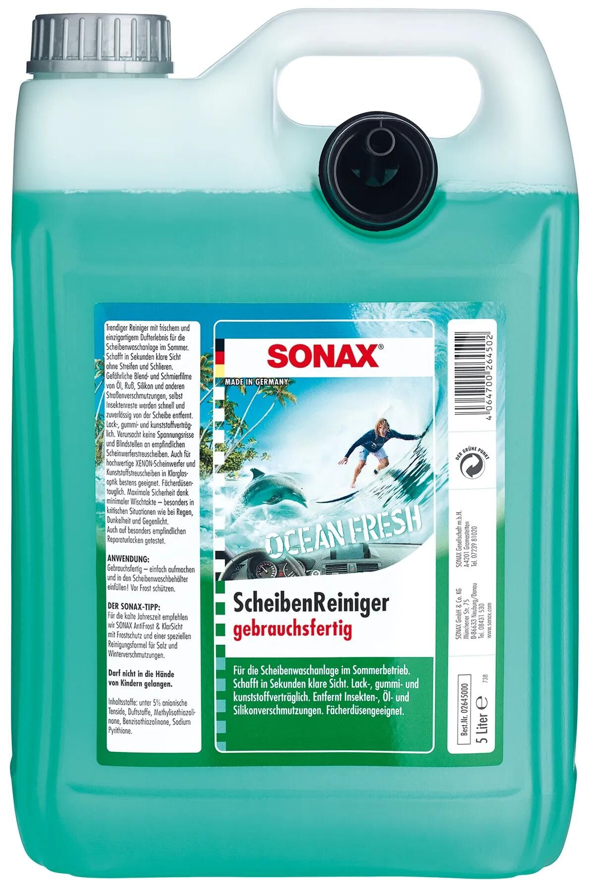 Sonax Fensterreiniger 5L Ozean-Fresh