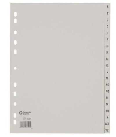 Ahrend Ahrend ofc-tab1 Tabs a4 a z grauer Set 20 Teile