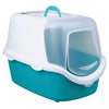 Trixie Trixie Kattenbak Vico Turquoise und Weiß