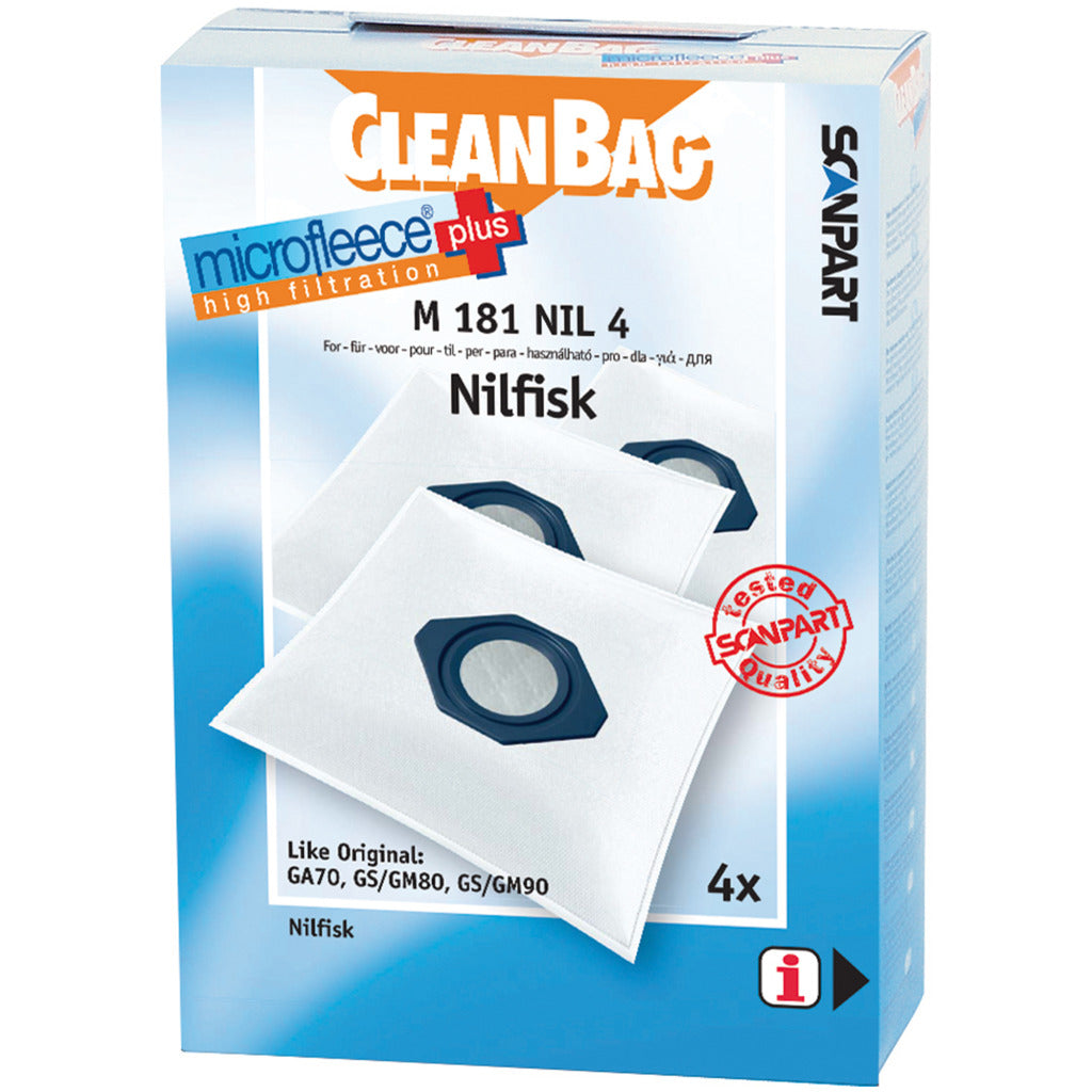 ScanPart ScanPart Mikrofleece+ Staubbeutel NILFISK GA70-GS80-90